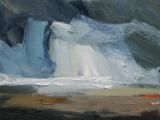 1092	Dramatic Atlantic Light	300x240mm	Oil on Board £450